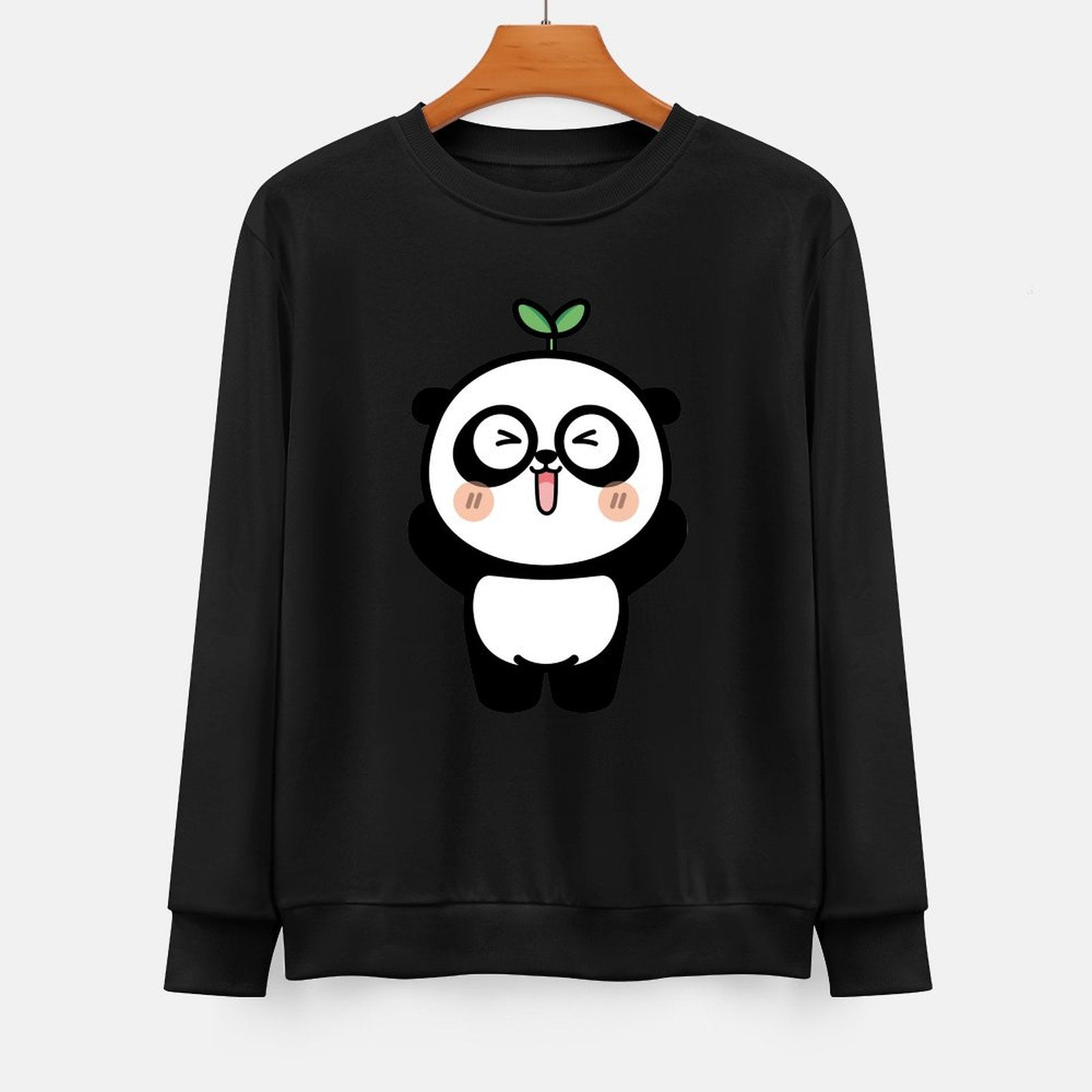 Front Patterned Long Sleeve TopSoftWear Standard